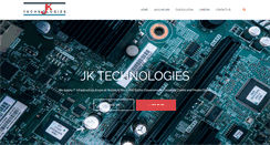 Desktop Screenshot of jktechnologies.co.za